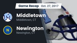 Recap: Middletown  vs. Newington  2017