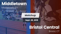 Matchup: Middletown vs. Bristol Central  2018