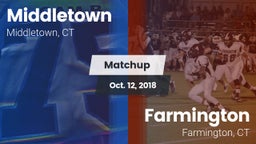 Matchup: Middletown vs. Farmington  2018