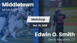 Matchup: Middletown vs. Edwin O. Smith  2018