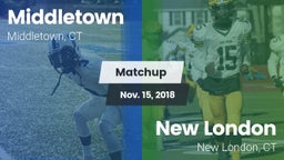 Matchup: Middletown vs. New London  2018