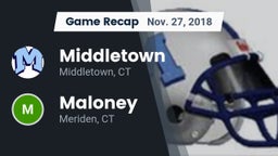 Recap: Middletown  vs. Maloney  2018