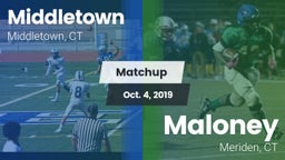 Matchup: Middletown vs. Maloney  2019