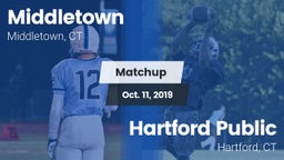 Matchup: Middletown vs. Hartford Public  2019