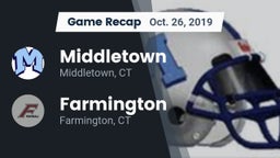 Recap: Middletown  vs. Farmington  2019