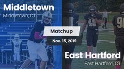 Matchup: Middletown vs. East Hartford  2019
