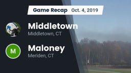 Recap: Middletown  vs. Maloney  2019