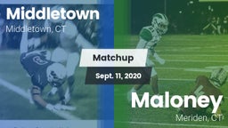 Matchup: Middletown vs. Maloney  2020