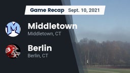 Recap: Middletown  vs. Berlin  2021