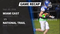 Recap: Miami East  vs. National Trail  2016