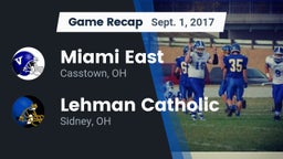 Recap: Miami East  vs. Lehman Catholic  2017