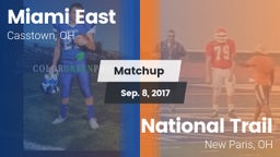 Matchup: Miami East vs. National Trail  2017