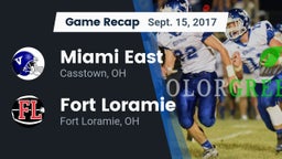 Recap: Miami East  vs. Fort Loramie  2017