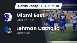 Recap: Miami East  vs. Lehman Catholic  2018