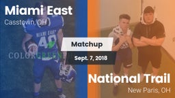 Matchup: Miami East vs. National Trail  2018