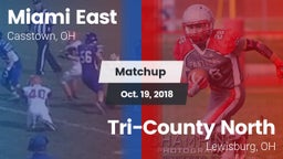 Matchup: Miami East vs. Tri-County North  2018