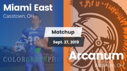 Matchup: Miami East vs. Arcanum  2019