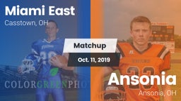 Matchup: Miami East vs. Ansonia  2019