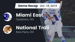 Recap: Miami East  vs. National Trail  2019