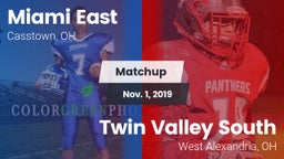 Matchup: Miami East vs. Twin Valley South  2019