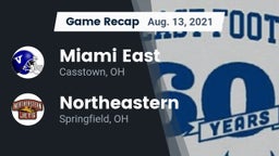 Recap: Miami East  vs. Northeastern  2021