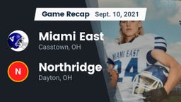 Recap: Miami East  vs. Northridge  2021