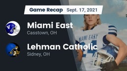 Recap: Miami East  vs. Lehman Catholic  2021