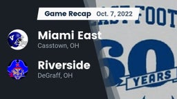 Recap: Miami East  vs. Riverside  2022