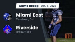 Recap: Miami East  vs. Riverside  2023