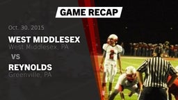 Recap: West Middlesex  vs. Reynolds  2015