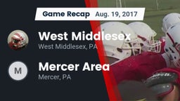 Recap: West Middlesex   vs. Mercer Area   2017