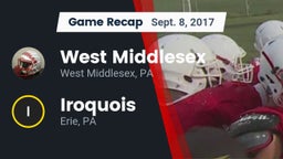 Recap: West Middlesex   vs. Iroquois  2017