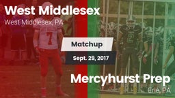 Matchup: West Middlesex vs. Mercyhurst Prep  2017