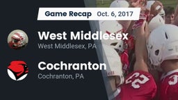 Recap: West Middlesex   vs. Cochranton  2017