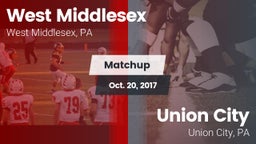 Matchup: West Middlesex vs. Union City  2017