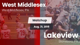Matchup: West Middlesex vs. Lakeview  2018