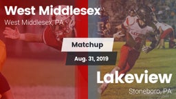 Matchup: West Middlesex vs. Lakeview  2019