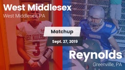 Matchup: West Middlesex vs. Reynolds  2019