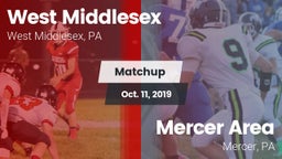 Matchup: West Middlesex vs. Mercer Area  2019