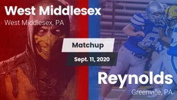 Matchup: West Middlesex vs. Reynolds  2020