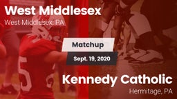Matchup: West Middlesex vs. Kennedy Catholic  2020