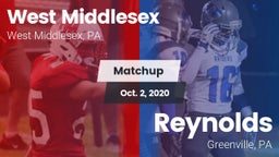 Matchup: West Middlesex vs. Reynolds  2020