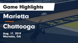 Marietta  vs Chattooga Game Highlights - Aug. 17, 2019