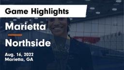 Marietta  vs Northside  Game Highlights - Aug. 16, 2022