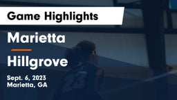 Marietta  vs Hillgrove  Game Highlights - Sept. 6, 2023
