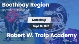 Matchup: Boothbay vs. Robert W. Traip Academy 2017