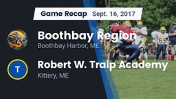Recap: Boothbay Region  vs. Robert W. Traip Academy 2017