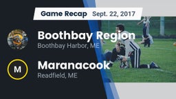 Recap: Boothbay Region  vs. Maranacook  2017