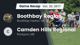 Recap: Boothbay Region  vs. Camden Hills Regional  2017