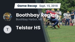 Recap: Boothbay Region  vs. Telstar HS 2018